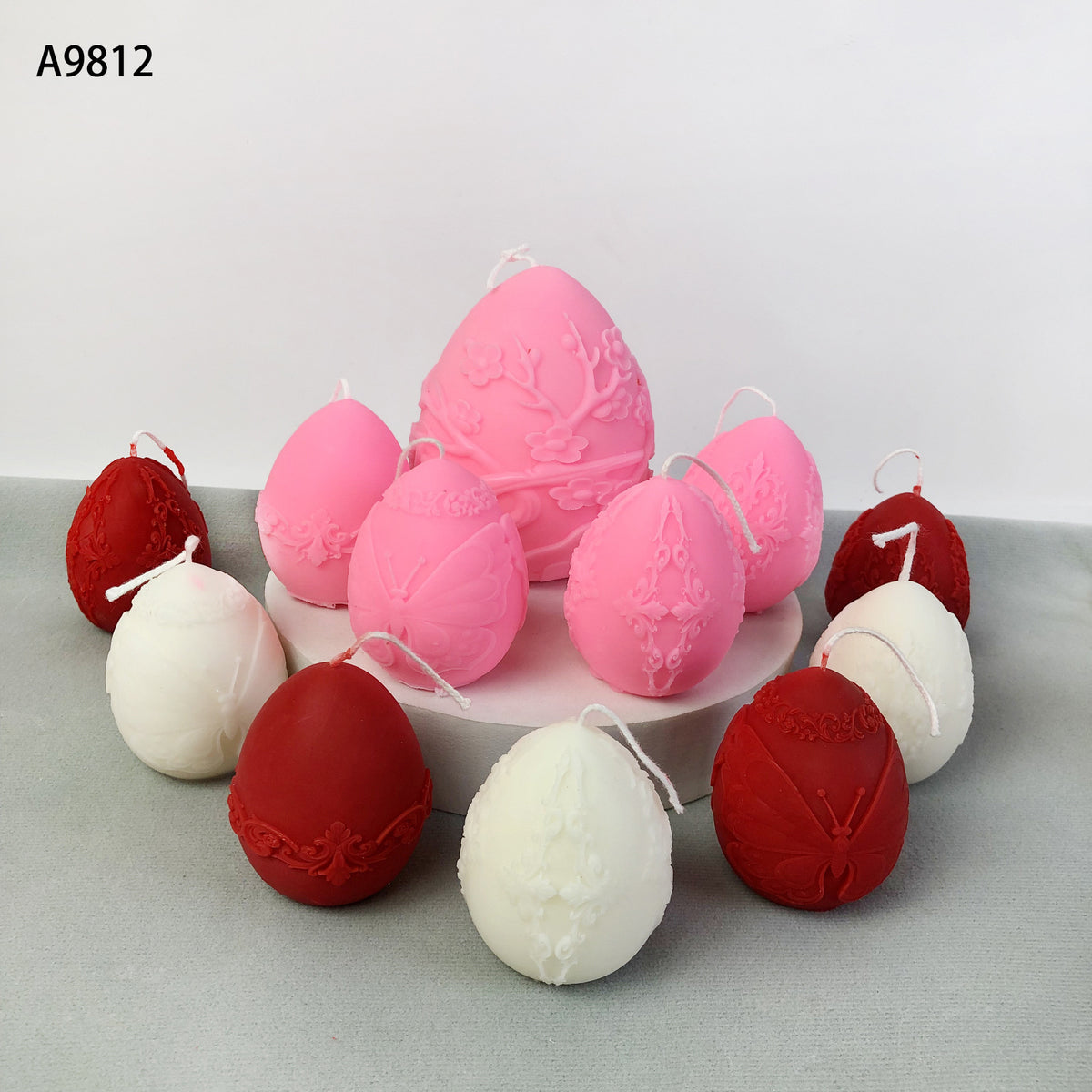 Egg Silicone Mold for Baking, Chocolate, Candle Making & Crafts - Irregular Shapes