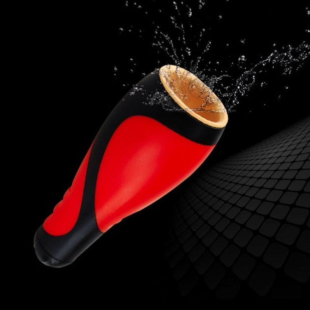 Vibrating Male Masturbator Silicone Portable Adult Toy