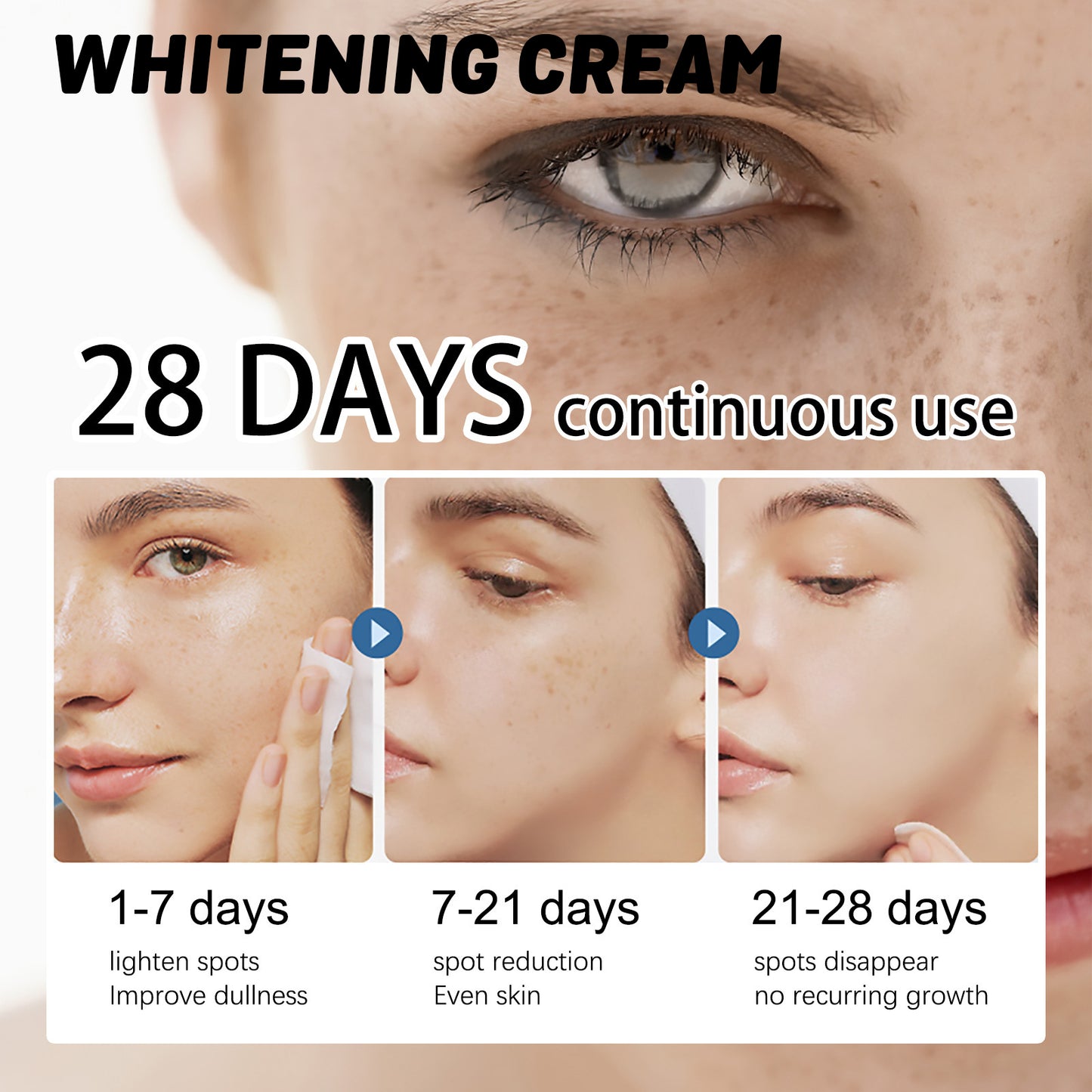 Brightening Skin Whitening Cream - Moisturizing Niacinamide Body Lotion
