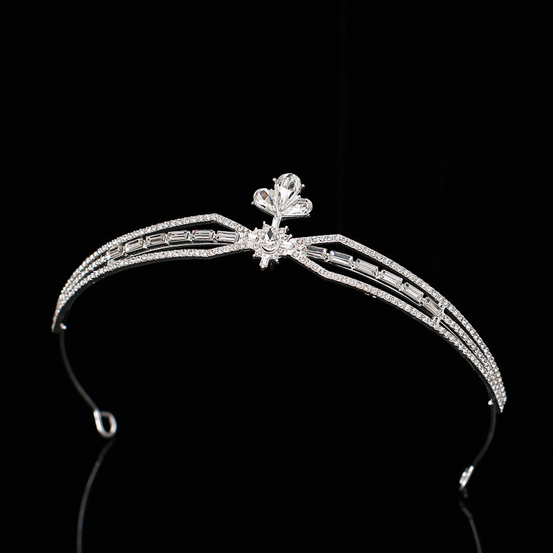 Rhinestone Crown Headband