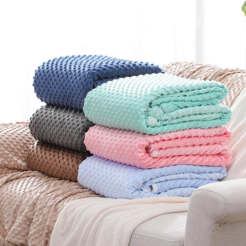 Soft Double-Layer Lambswool Blanket 150x200cm - Multiple Colors