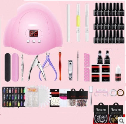 Nail Gel Polish Set Kit for Manicure UV DIY Art 36W - Multiple Colors