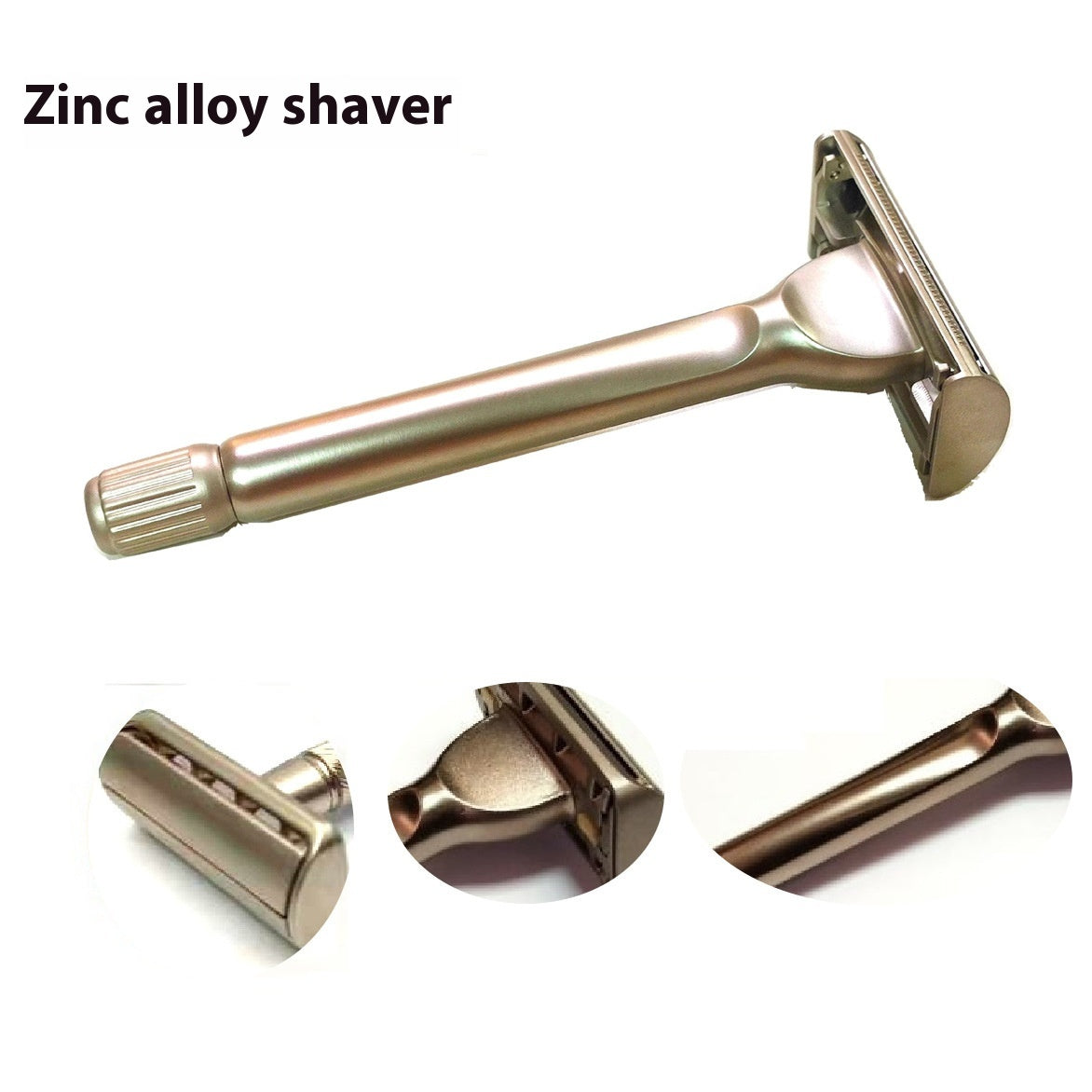 Men's Manual Shaver - Double-Edge Butterfly Blade