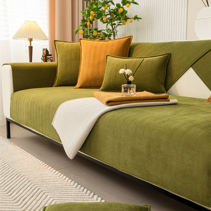 Universal Chenille Cushion Cover Set - Light Luxury Non-Slip Home Decor