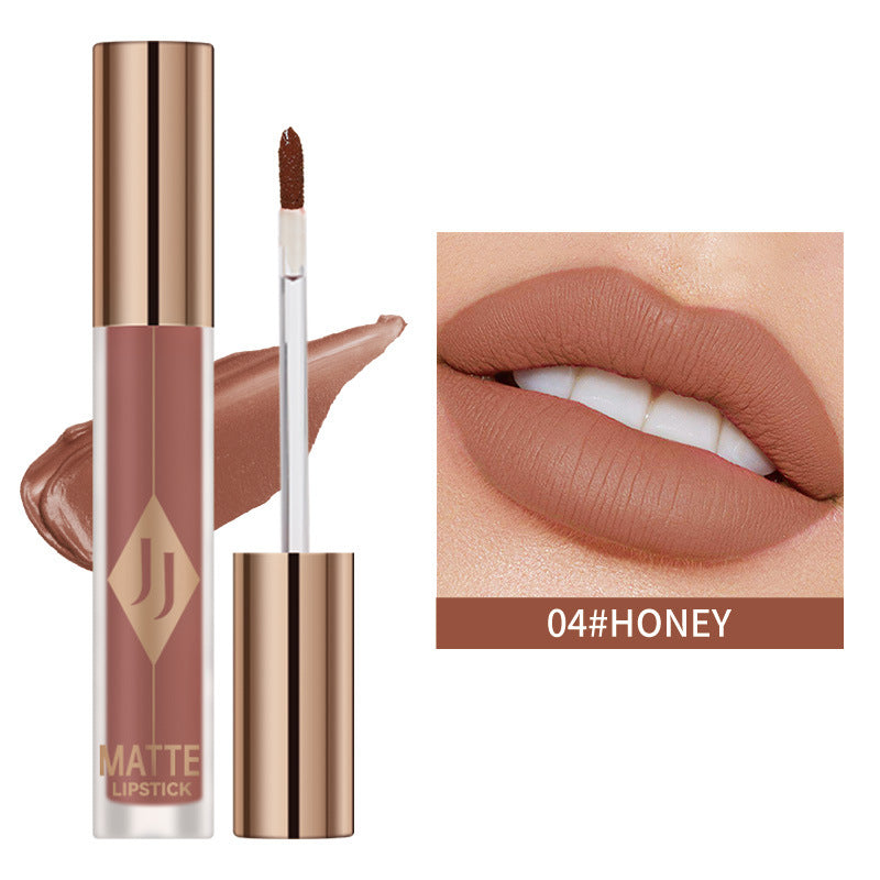Matte Lip Gloss Moisturizing Lipstick No Stain On Cup - 4G Assorted Colors