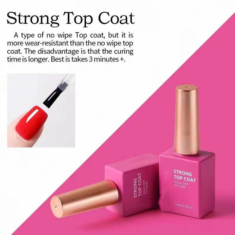 Gel Nail Polish Set - 10 Bottles, Multiple Colors