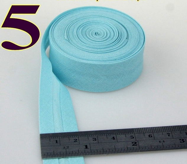 Hand-Patched Cotton Bias Tape for Sewing & Crafting - 20mm Wide
