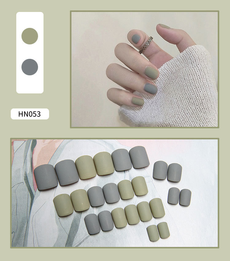 Fake Nail Art Patches - Wearable Nail Decorations for DIY Manicure