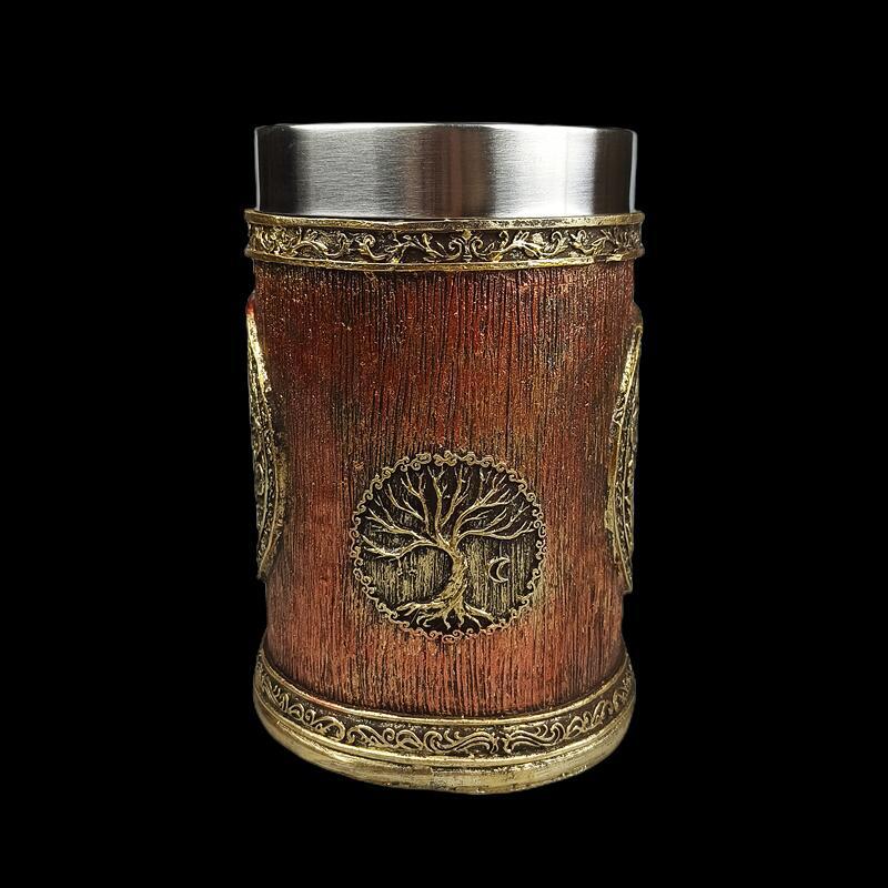 600ml Resin Tree Beer Stein Mug - Creative Trendy Drinkware