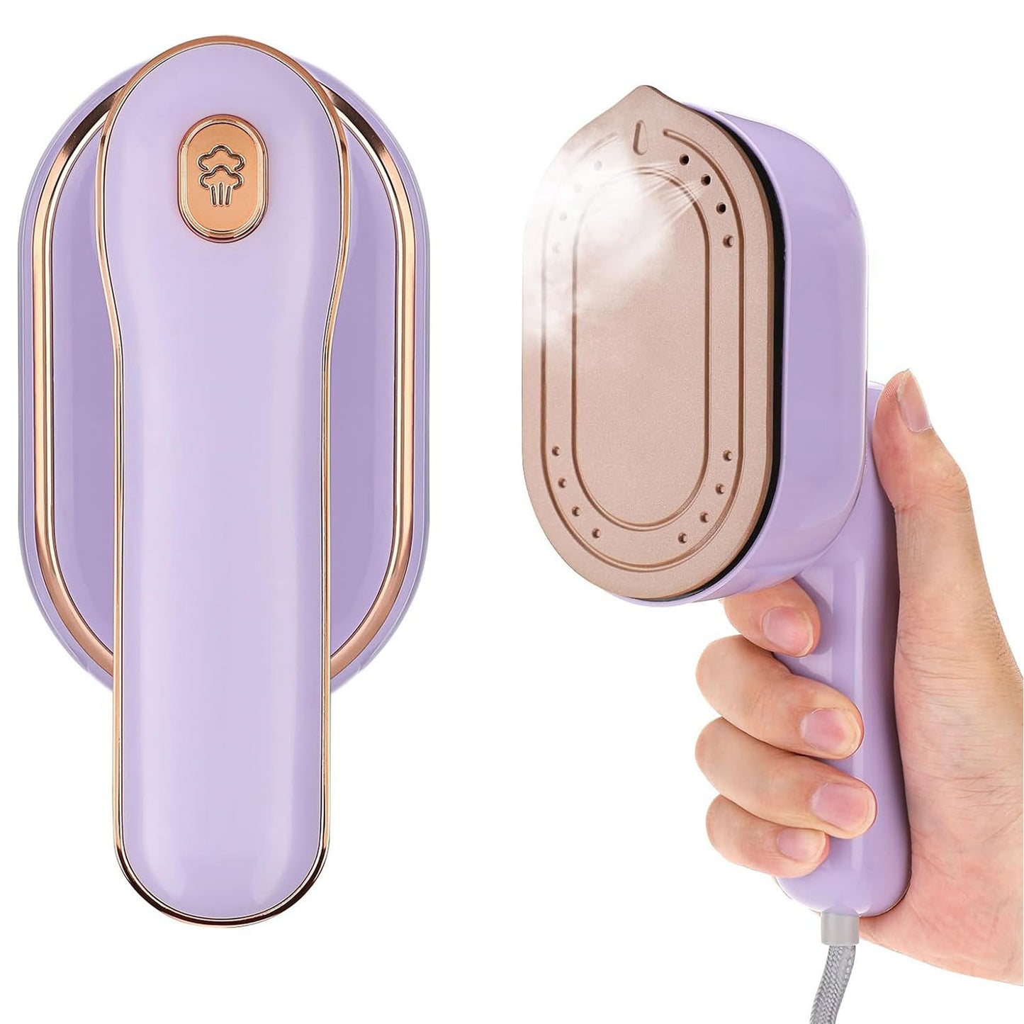 Portable Handheld Garment Steamer - 10S Fast Heating, Compact Design