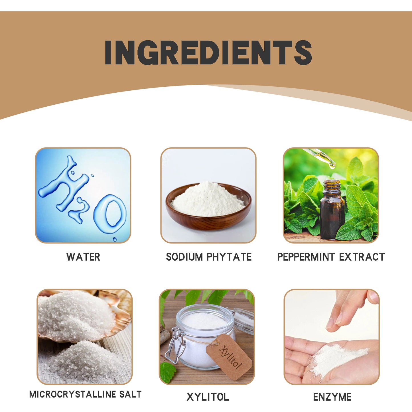 Probiotic Brightening Toothpaste for Stain Removal and Fresh Breath