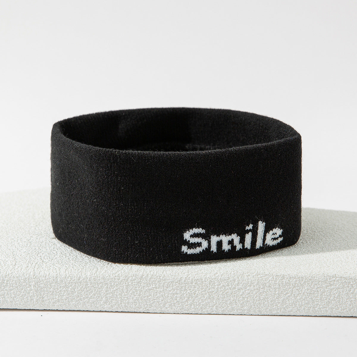 Stretch Sports Sweat-Absorbent Knitted Hair Band - Unisex Fitness Accessory