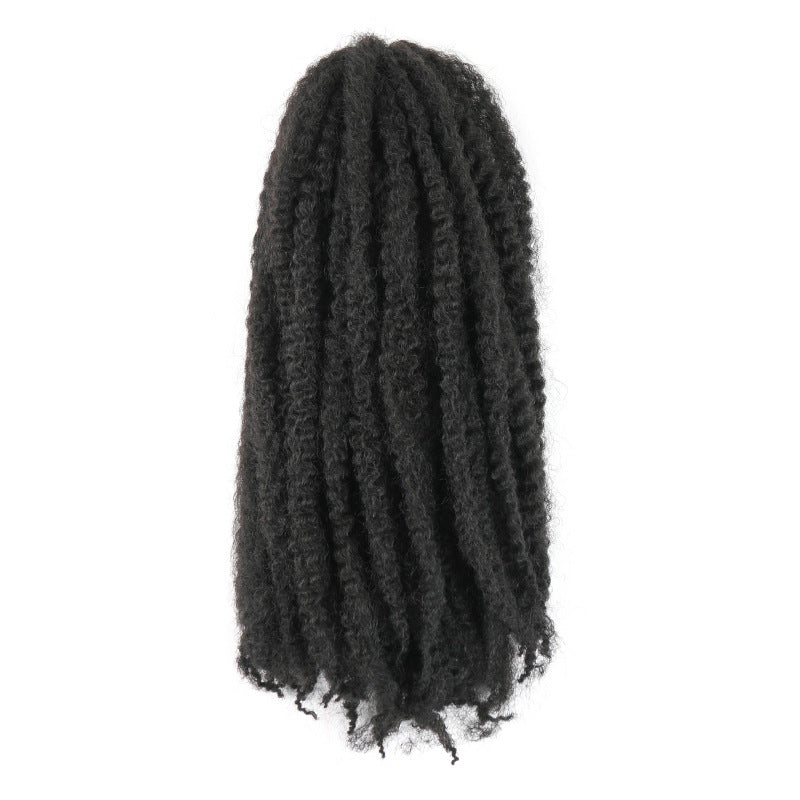Big Dirty Wigs Crochet Puff Braids Synthetic Wig - Medium Length, Natural Look