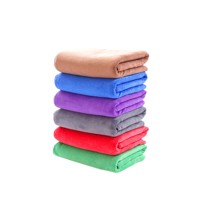 Large Microfiber Car Wiping Towel 450g Thick Fiber for Auto Cleaning