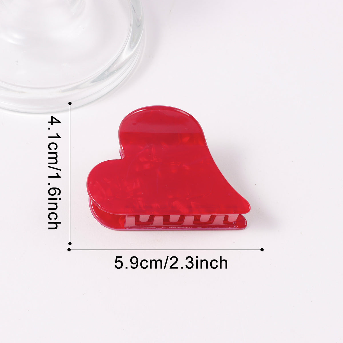 Red Toned Handmade Hair Clip for Women - Trendy Hair Accessories
