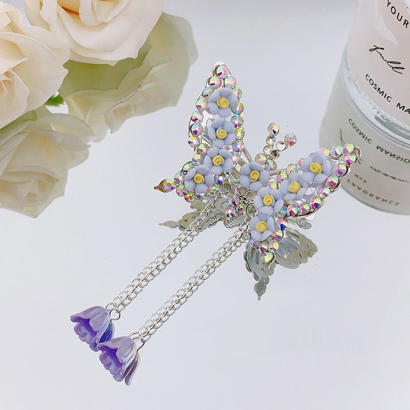 Children's Butterfly Hair Barrettes - Multiple Colors