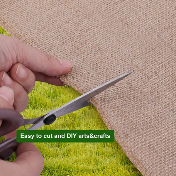 33ft Jute Cloth Roll - Eco-Friendly Garden Mulch Cover