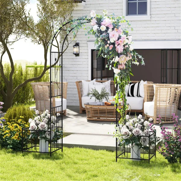 Outdoor Trellis for Climbing Vines - 80" x 20" x 86"