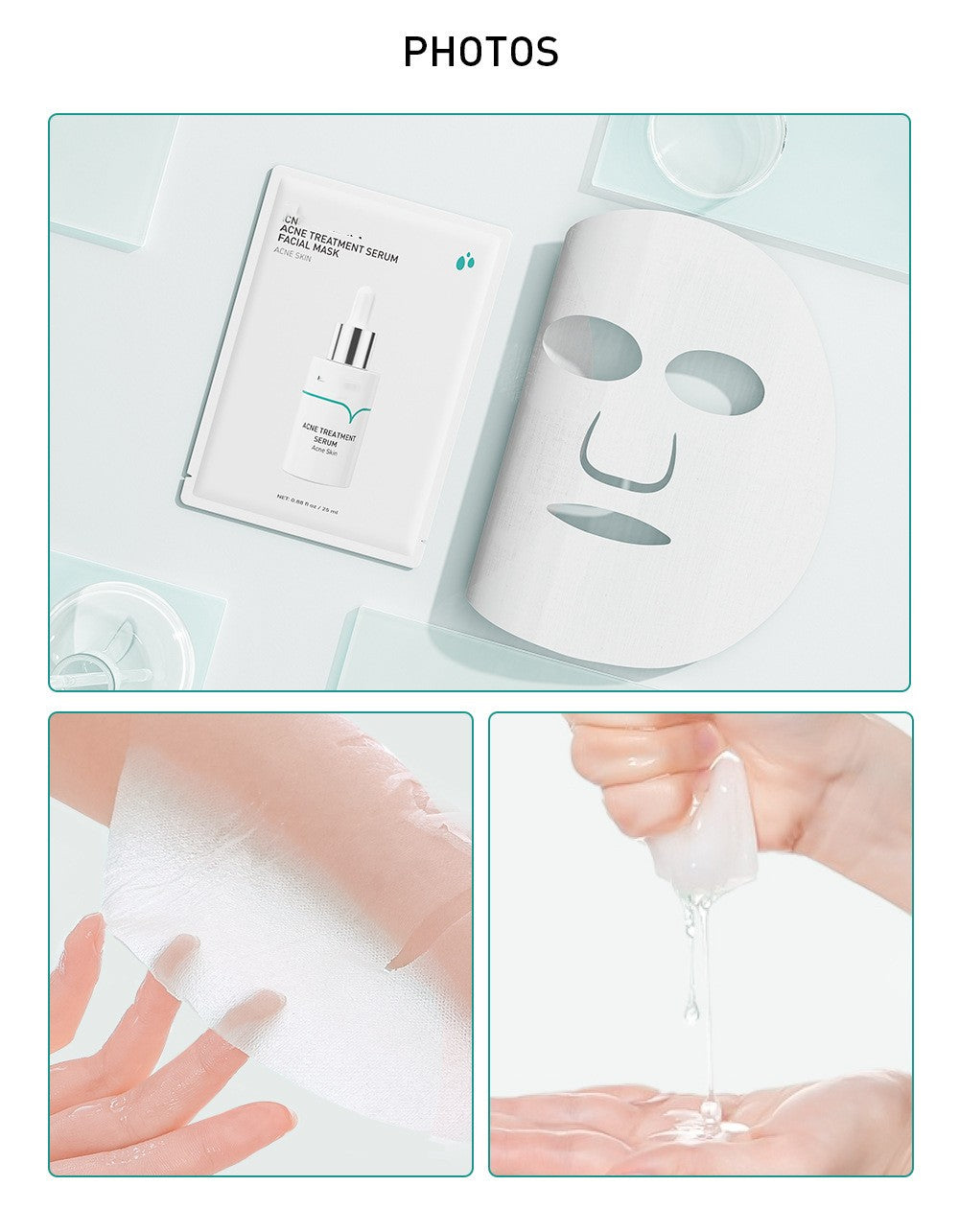 Oligopeptide Hydrating Facial Mask 25ml - Skin Care Moisturizer