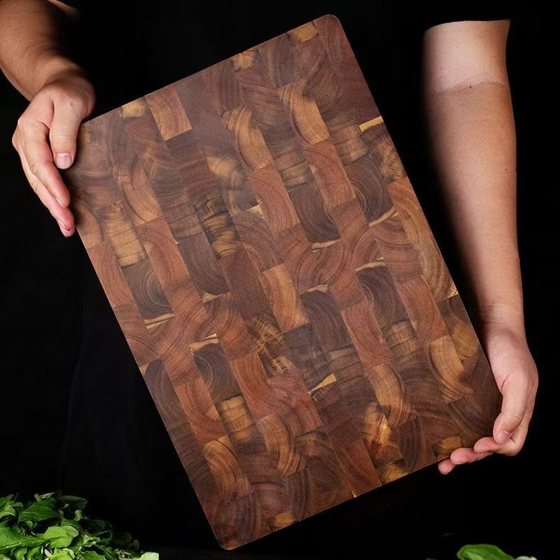 Solid Wood Acacia Chessboard and Cutting Board - Multiple Sizes