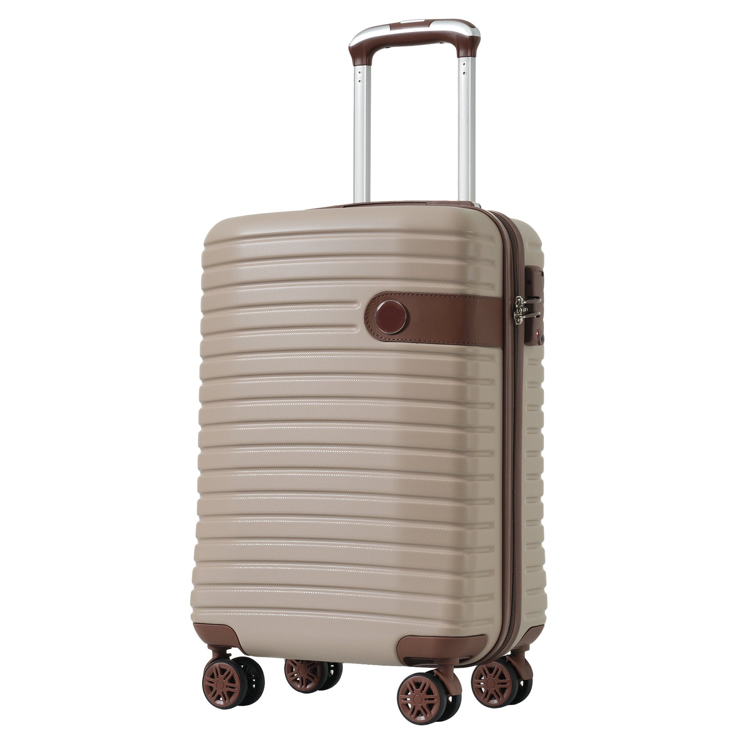 3-Piece Luggage Set - Lightweight Hardshell Carry-On Suitcases