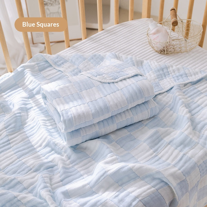 Universal Outdoor Swaddle Blanket Bamboo Cotton All-Season Bedding