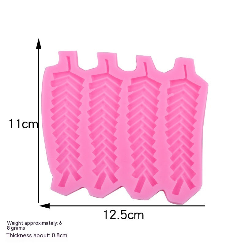 Silicone Cake Decoration Mold for Baking and Chocolate Crafting