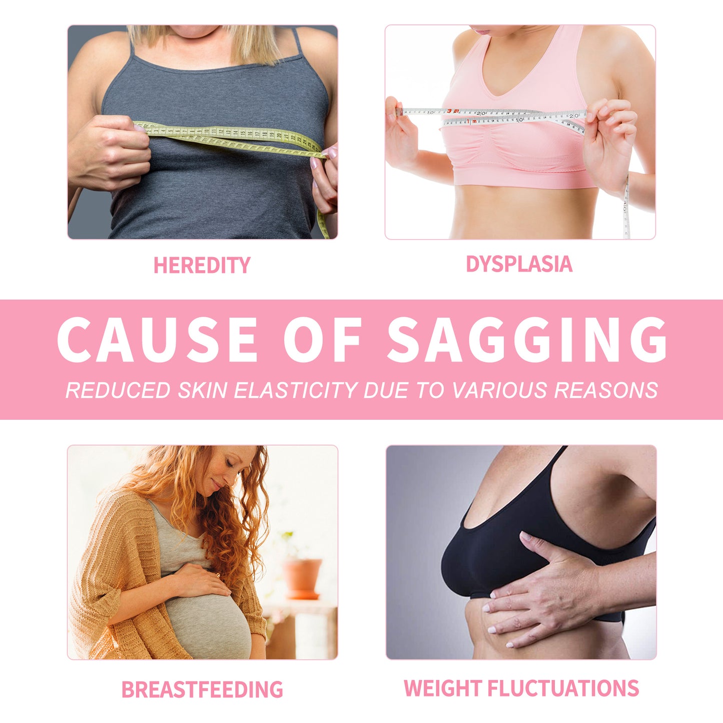Firming Breast Enhancement Patches - Moisturizing & Anti-Sagging Lift Treatment