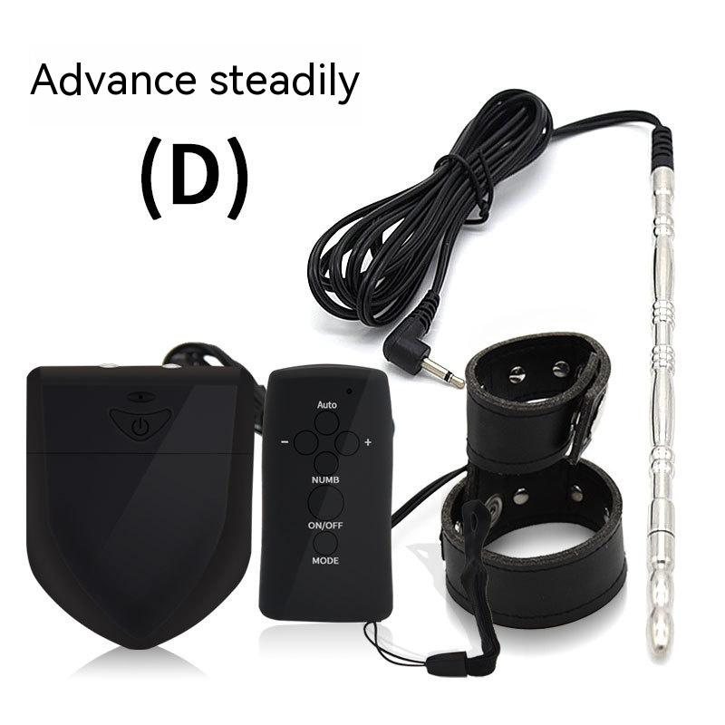 Men's Electric Shock Penis Ring Urethral Plug with Remote Control - Adult Wellness