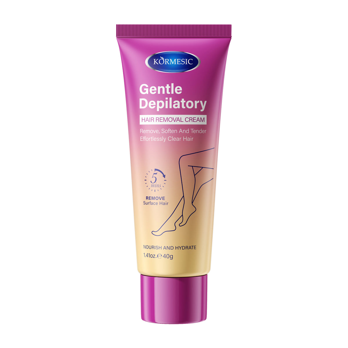 Gentle Care Hair Removal Cream 40g - Body Hair Removal for Sensitive Skin