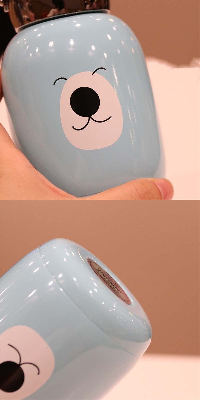 304 Stainless Steel Vacuum Cup with Heat Preservation 230ml - Multiple Colors