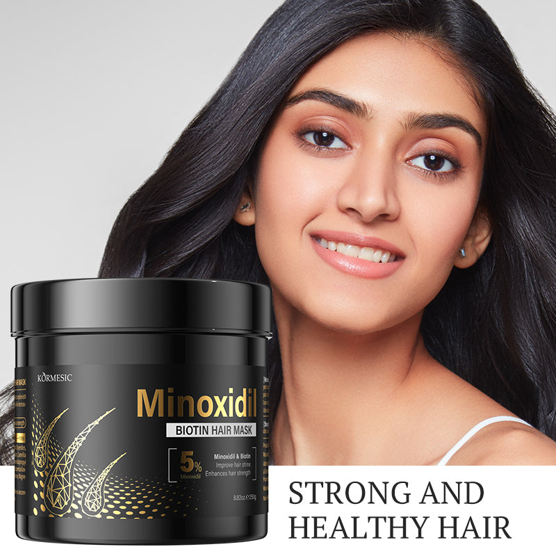 Brightening Hair Mask with Minoxidil & Biotin 250g for Hair Care