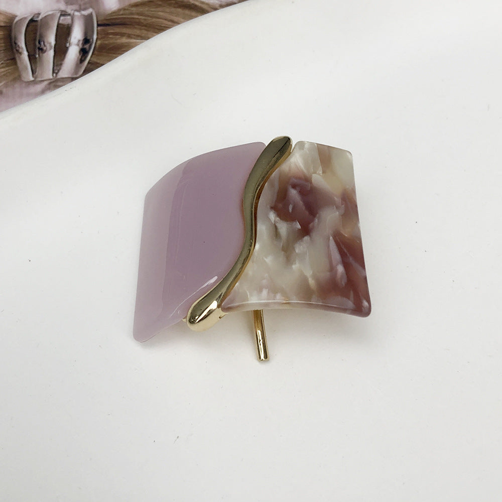 Leopard Print Resin Hair Hook