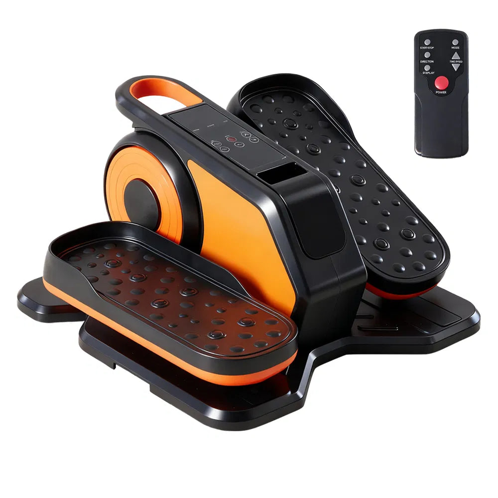 Compact Under-Desk Elliptical - Adjustable Speed Mini Exerciser