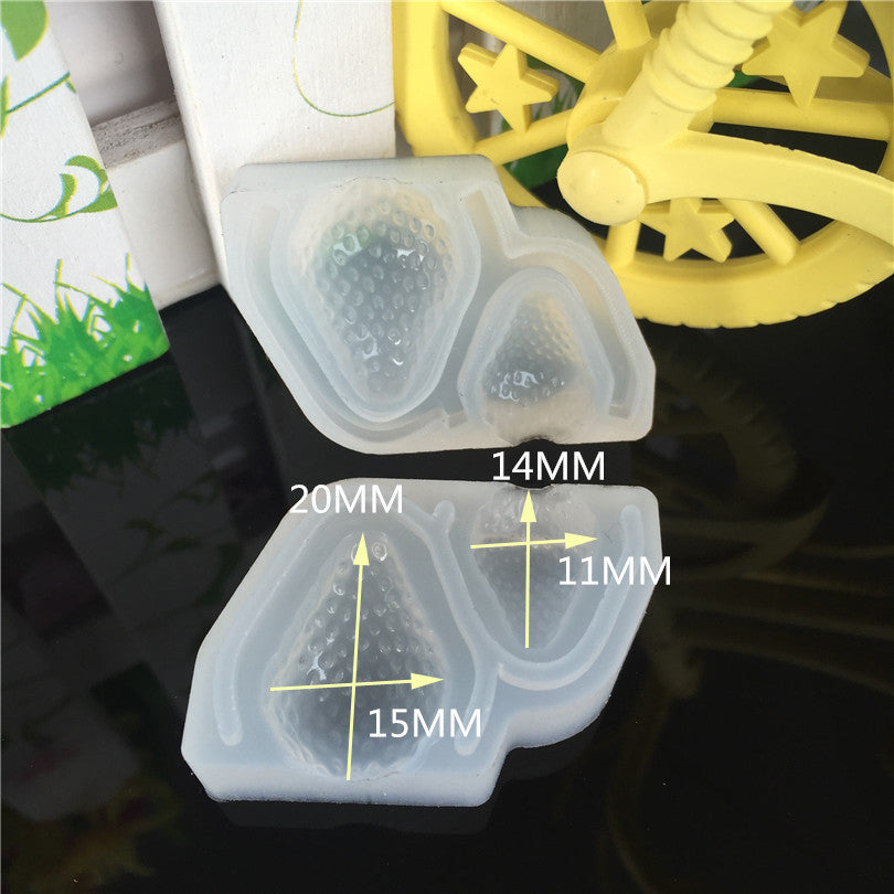 Silicone Strawberry Mold Baking Cake Tool - Food Grade, Non-Toxic, Oven & Microwave Safe