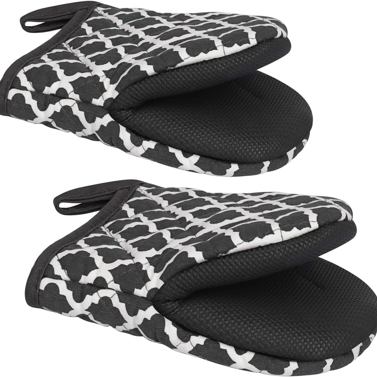 Non-Slip Heat-Resistant Oven Gloves for Kitchen Safety - Multiple Colors