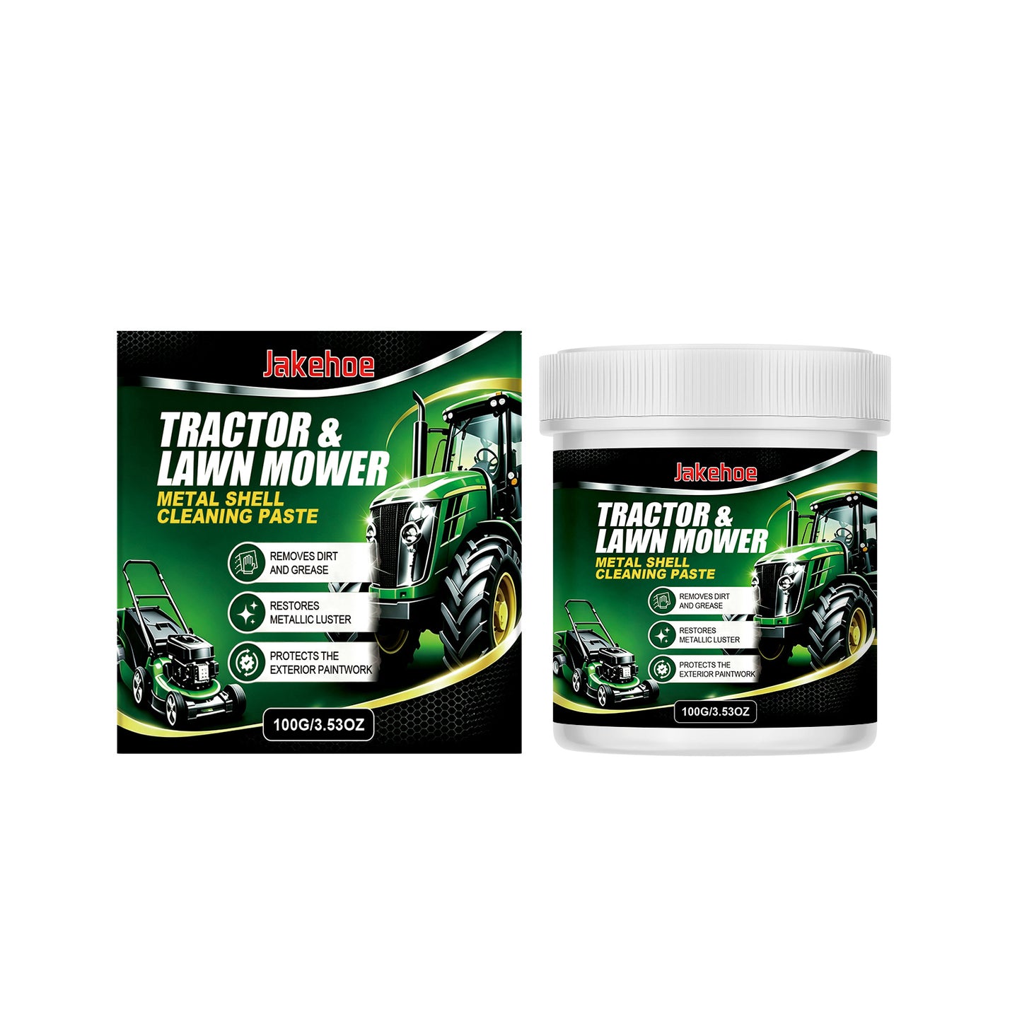 Metal Surface Rust and Scratch Remover Paste - 100g Home Use Cleaner
