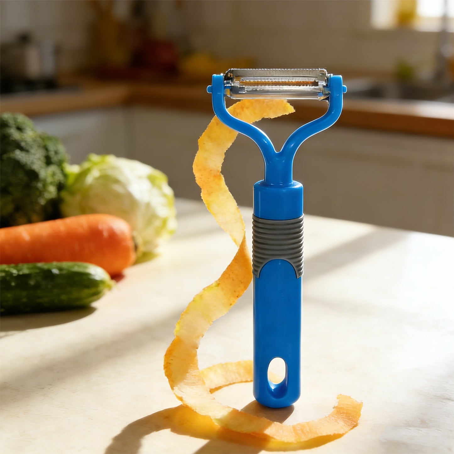 Multifunction Kitchen Peeler - Blue