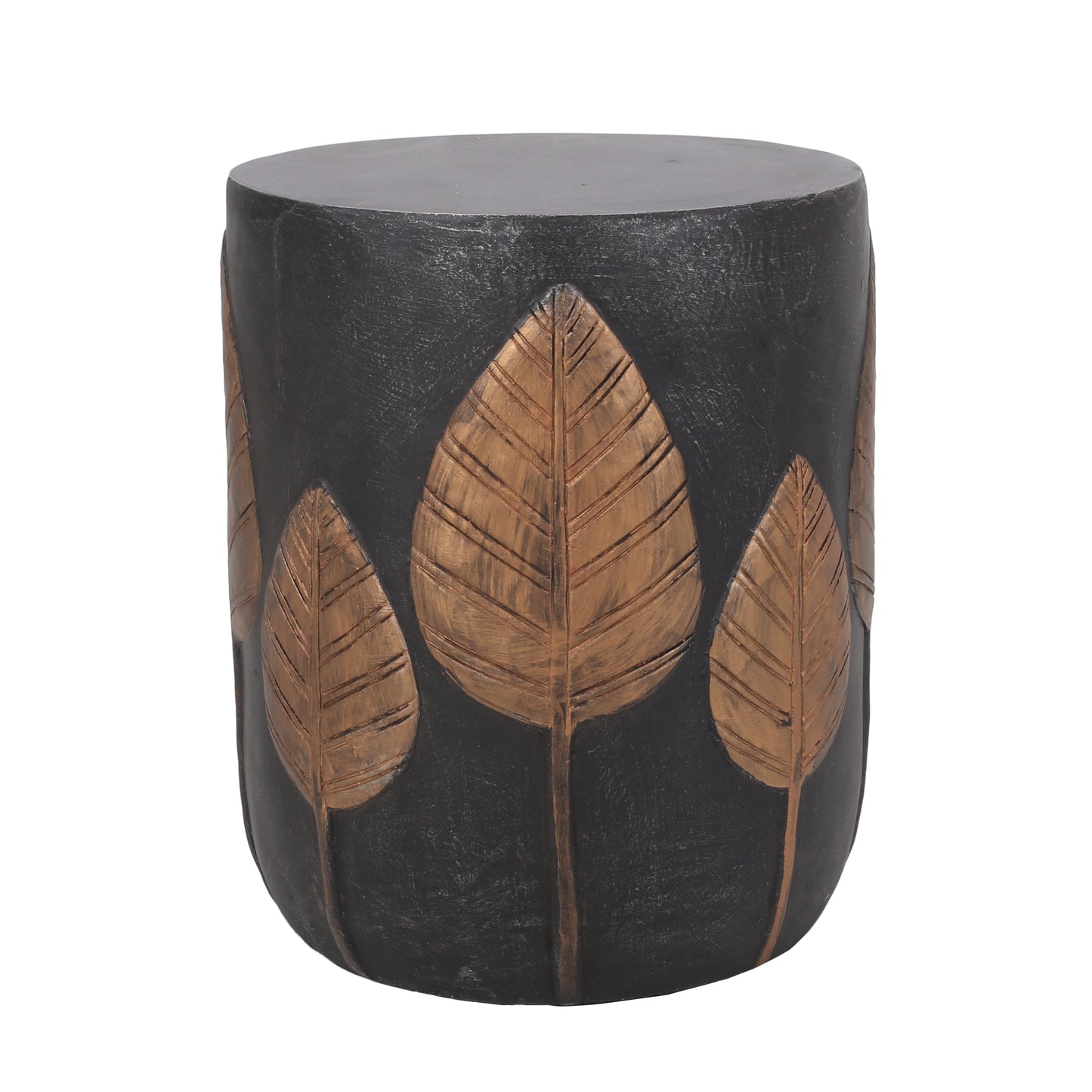 Lightweight Concrete Outdoor Side Table - Copper