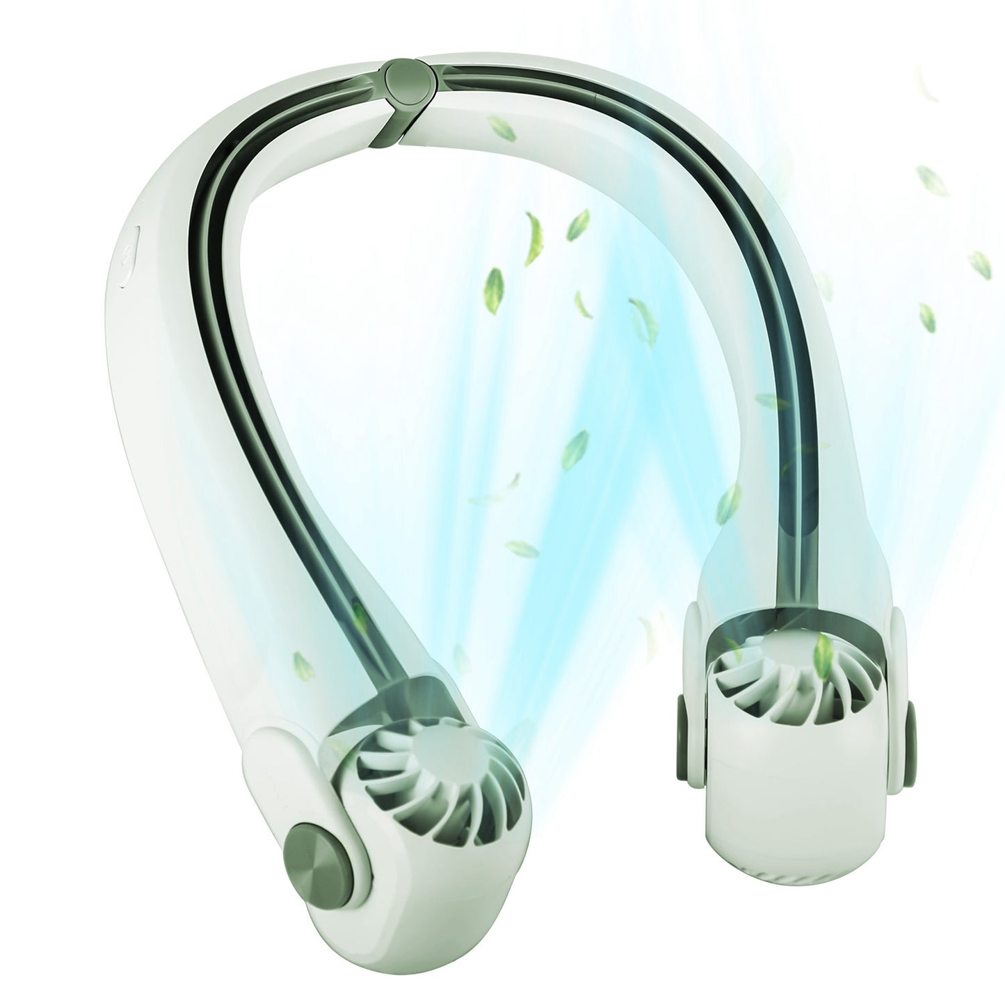 Portable Neck Hanging Fan - Hands-Free Cooling with 3 Speeds