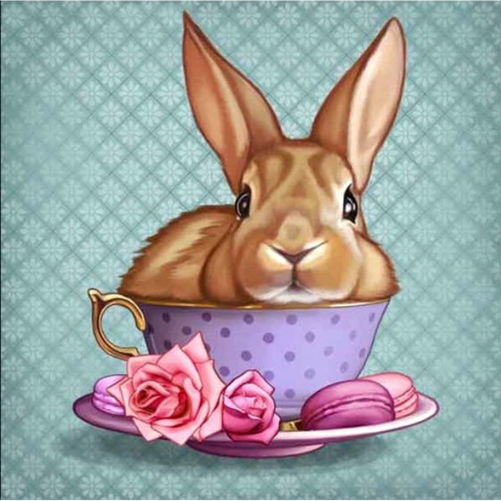 5D Diamond Painting Kit for Animals - Resin Rhinestone Cross Stitch Art