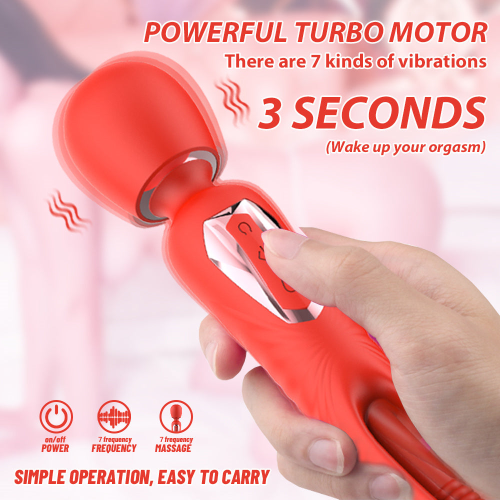 Couple's Slap Vibrator - 7 Slap & 10 Vibration Modes, G-Spot Dildo