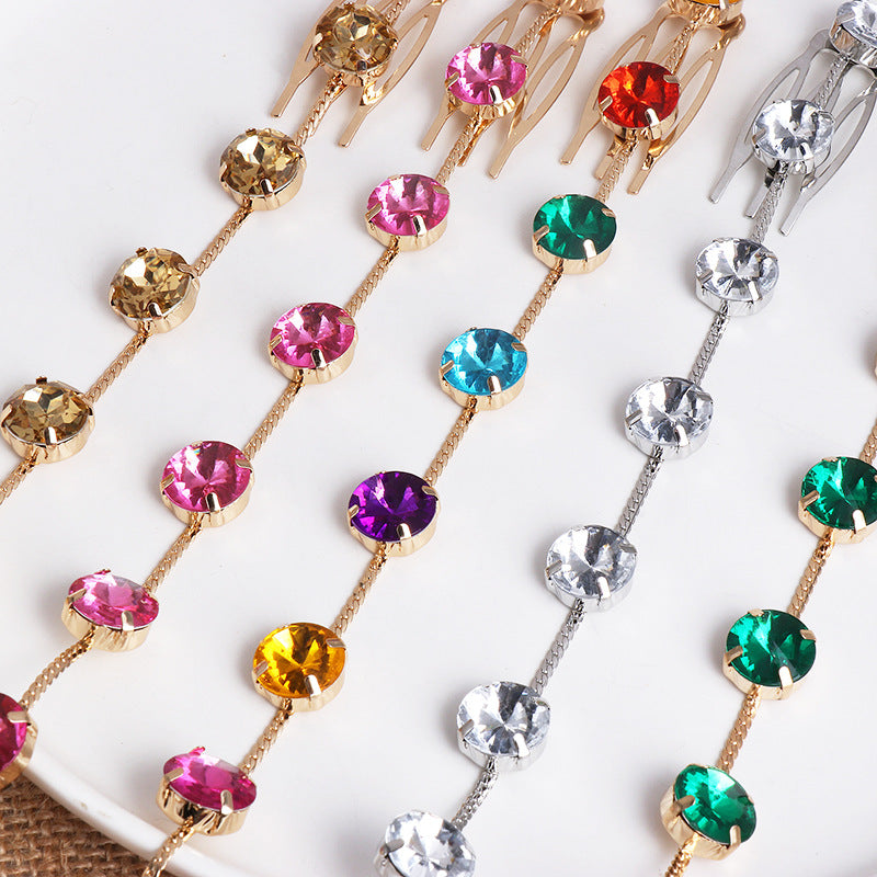 Beaded Korean Style Hairpin with Tassel