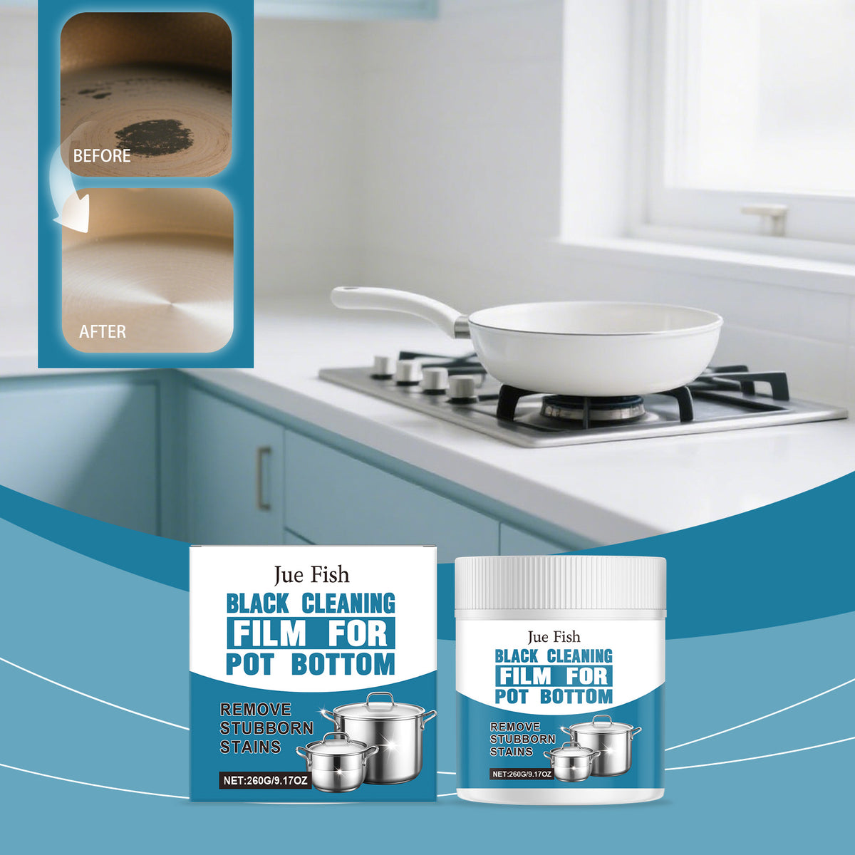 Kitchen Descaling Paste for Ice Makers and Pots - 260g