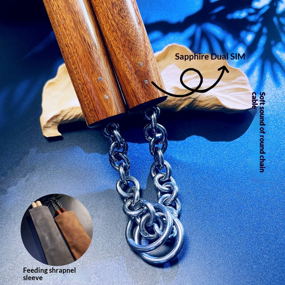 Double-Stick Self-Defense Nunchaku Set for Martial Arts & Outdoor Training