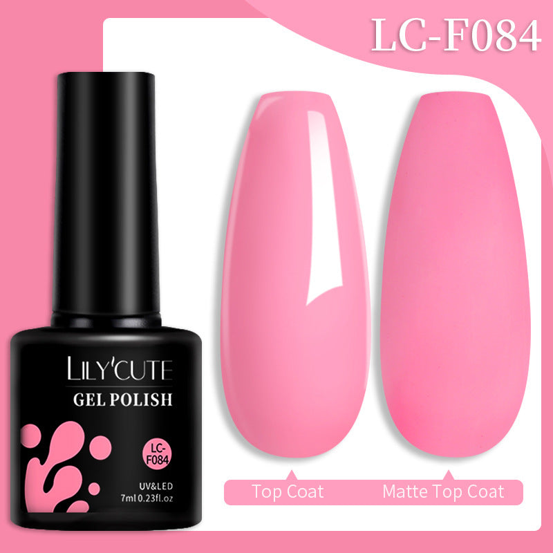 Colored Glitter Nail Glue Set for Nail Art - Waterproof & Non-Flushing