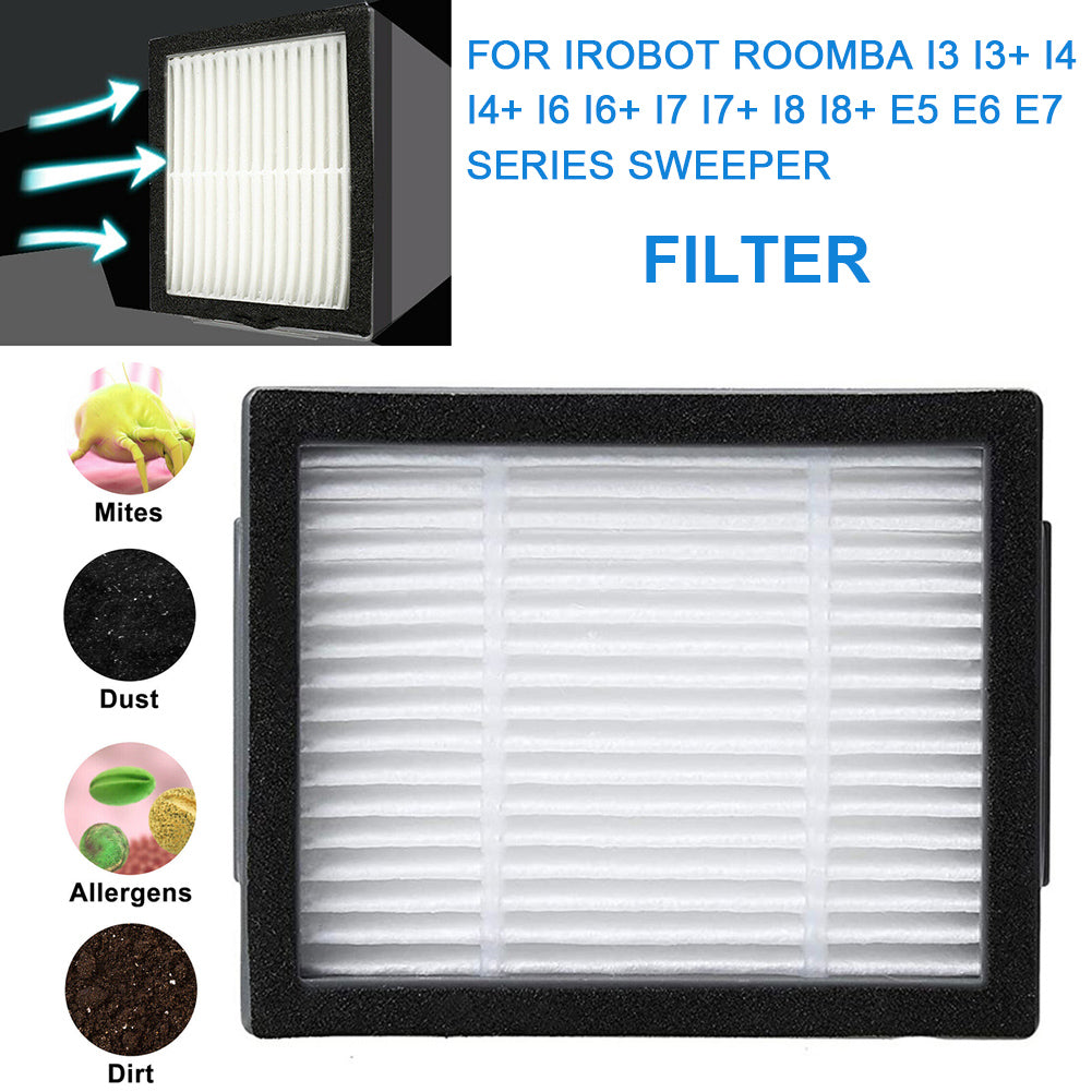 Robot Vacuum Filter Screen Replacement for iRobot Roomba I3 I4 I6 I7 I8 E5 E6 E7