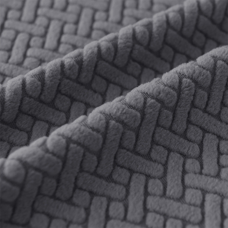 Elastic Jacquard Sofa Cover for Club Sofas - Dustproof and Modern Style