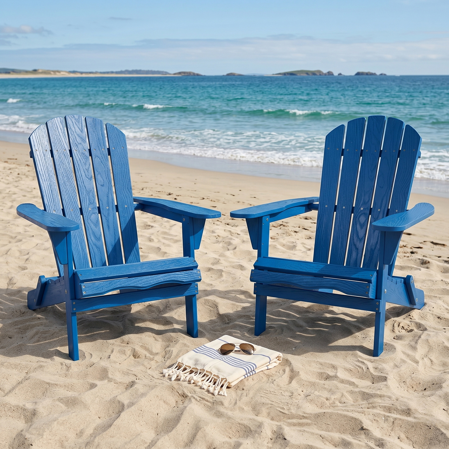 Wood Lounge Patio Chair For Garden Outdoor Wooden Folding Embossed