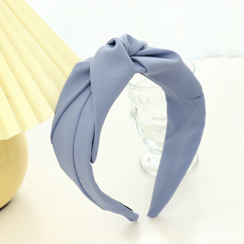 Cloth Cross-Knotted Headband - Women's